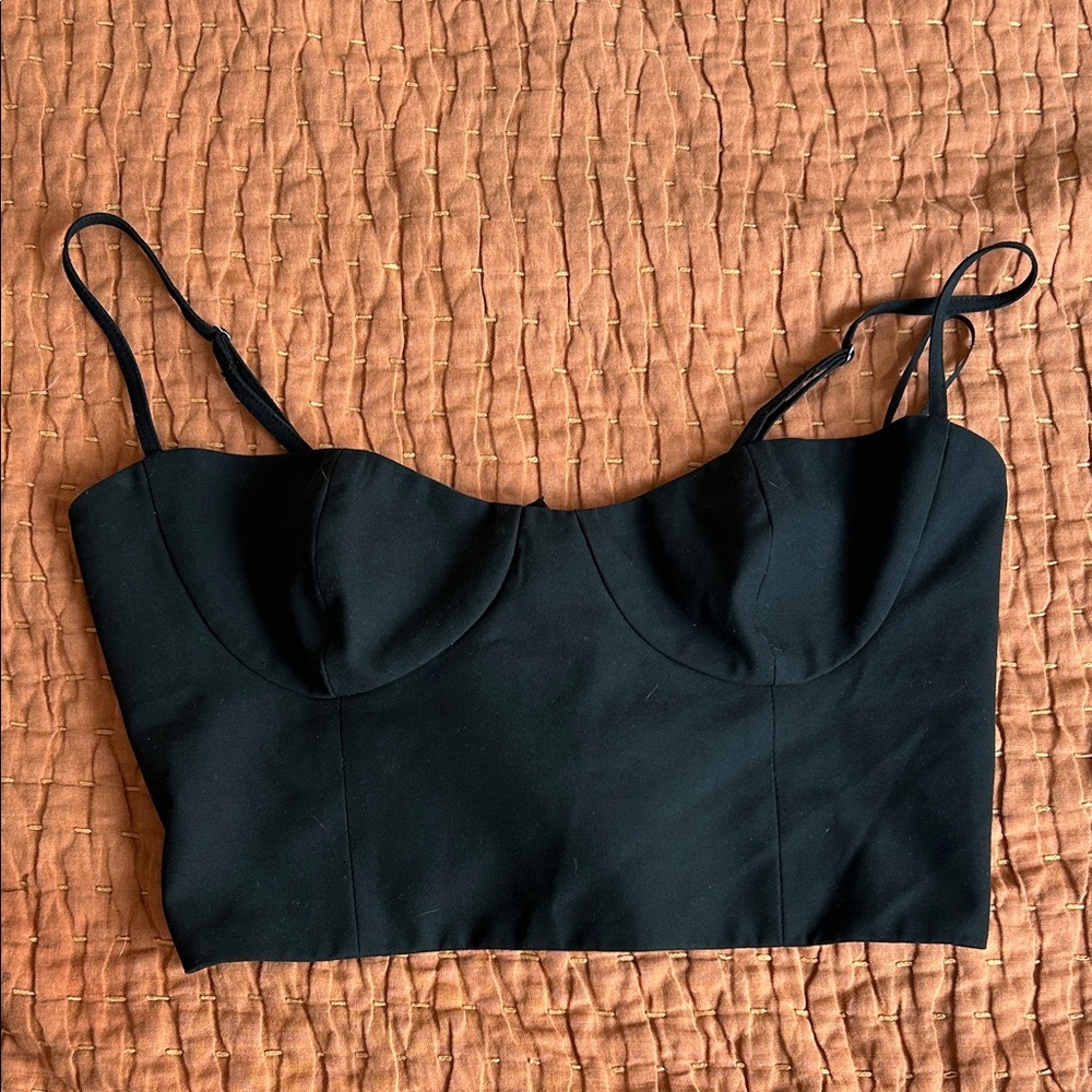 Babaton Aritzia Women's Blakc Bustier Size L